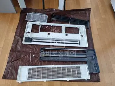 가정용 1way 시스템에어컨 에어컨 세척 시공 사진 002