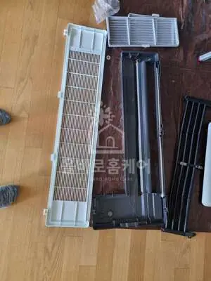 가정용 1way 시스템에어컨 에어컨 세척 시공 사진 005