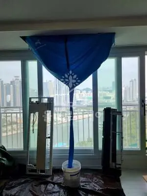 가정용 1way 시스템에어컨 에어컨 세척 시공 사진 013