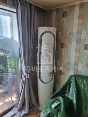 가정용 스탠드 에어컨 에어컨 세척 시공 사진 023