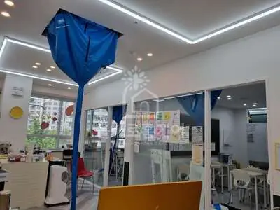 기장 소재 학원 에어컨 세척 시공 사진 002