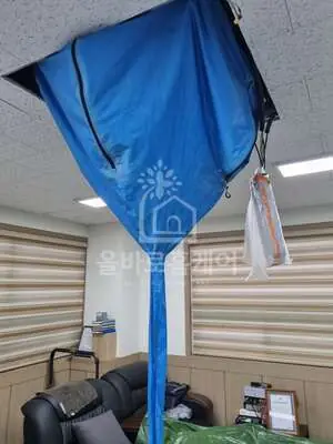 김해 소재 특장회사 에어컨 세척 시공 사진 004