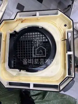부산 동구 소재 고기집 에어컨 세척 시공 사진 008
