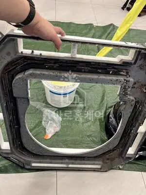 부산 사하구 소재 병원 ① 에어컨 세척 시공 사진 004
