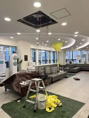 부산 사하구 소재 병원 ① 에어컨 세척 시공 사진 008