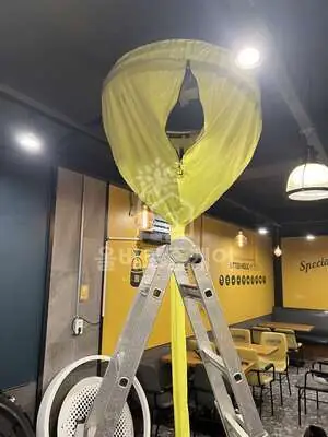 부산 사하구 소재 카페 에어컨 세척 시공 사진 009