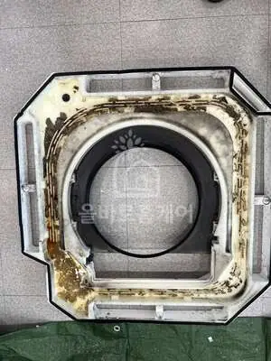 부산 서구 소재 학원 에어컨 세척 시공 사진 002