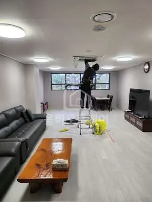 부산 영도구 소재 아파트 커뮤니티센터 에어컨 세척 시공 사진 010